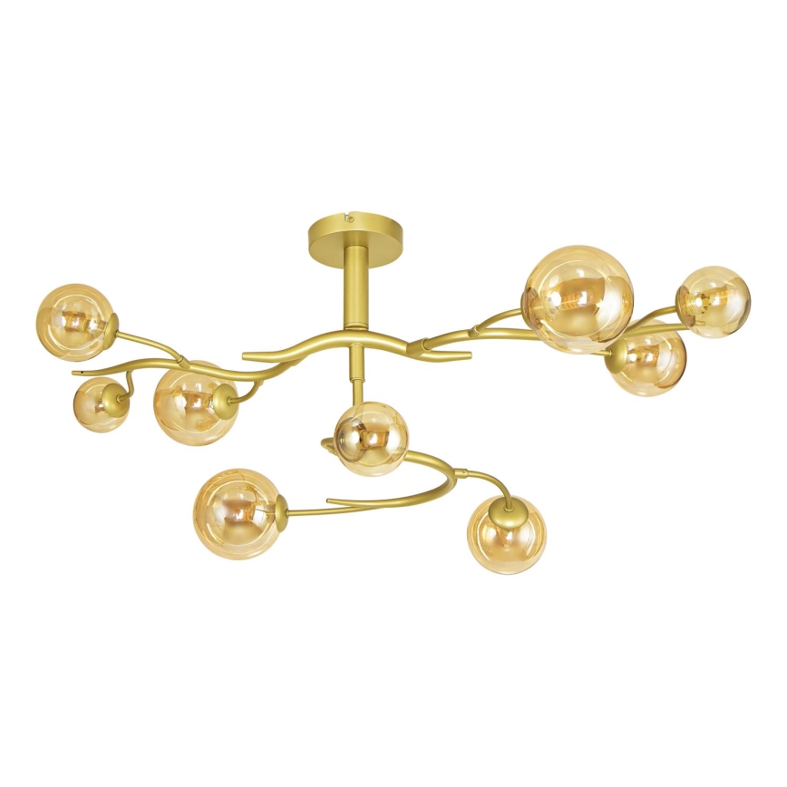 Brilagi - Plafonnier LED MISTEL 9xG9/3W/230V doré