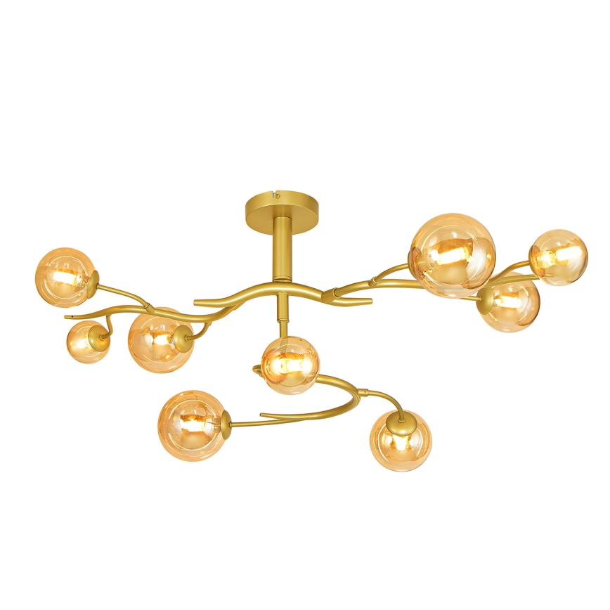 Brilagi - Plafonnier LED MISTEL 9xG9/3W/230V doré