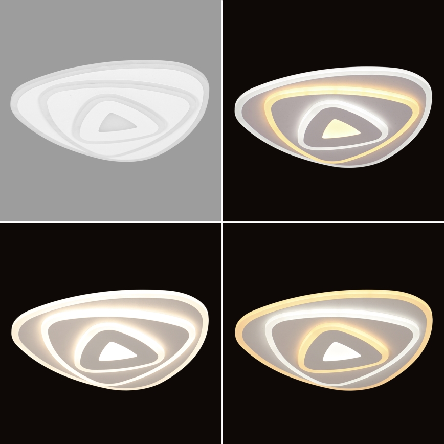 Brilagi - Plafonnier LED dimmable MODERN MINI LED/45W/230V 3000-6000K 30x30 cm + télécommande