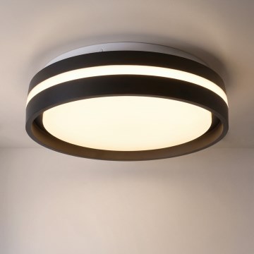 Brilagi - Plafonnier LED NAOMI LED/24W/230V Ø 28,5 cm noir