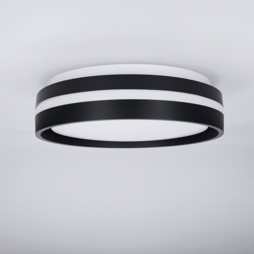 Brilagi - Plafonnier LED NAOMI LED/24W/230V Ø 28,5 cm noir