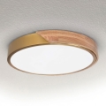 BRILAGI - Plafonnier LED PILANA LED/24W/230V chêne/doré Ø 30 cm