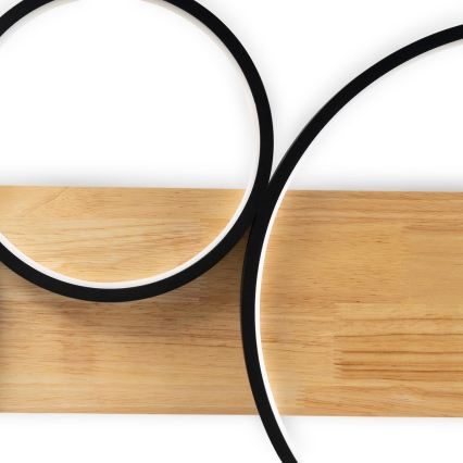 BRILAGI - Plafonnier LED PLANK LED/38W/230V 4000K 40x120 cm, finition bois