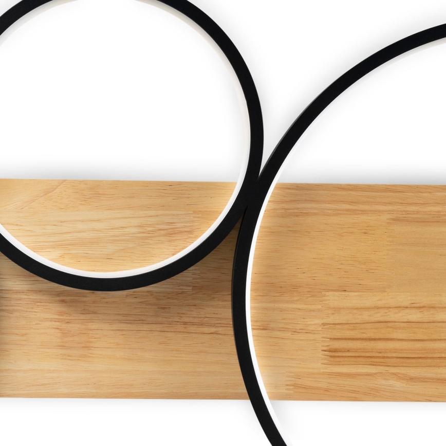 BRILAGI - Plafonnier LED PLANK LED/38W/230V 4000K 40x120 cm, finition bois