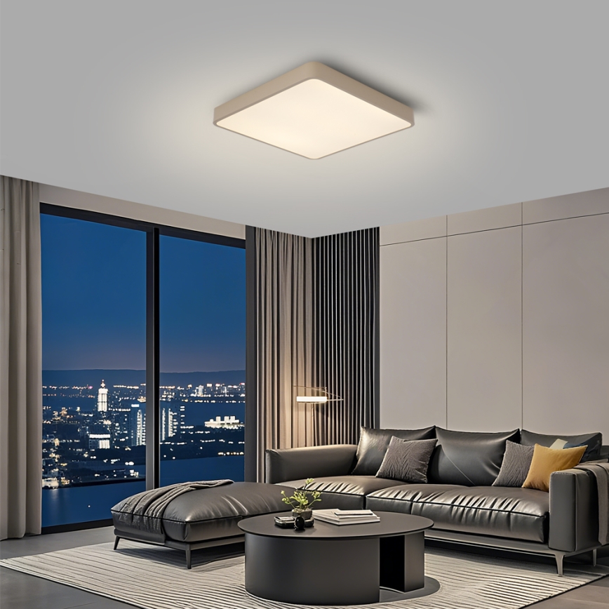 Brilagi - Plafonnier LED POOL 36W/230V 3000/4000/6000K 40x40 cm beige