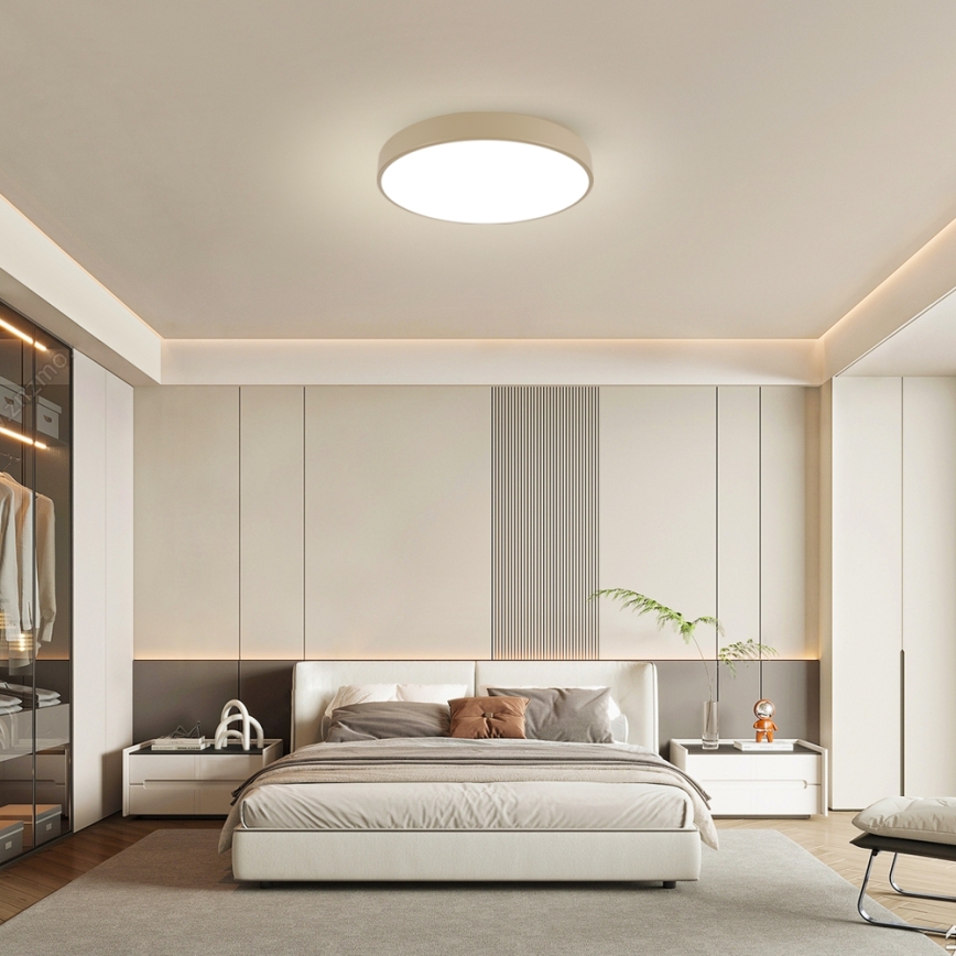 Brilagi - Plafonnier POOL LED/60W/230V 3000/4000/6000K Ø 60 cm beige