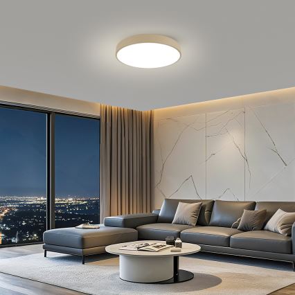 Brilagi - Plafonnier POOL LED/60W/230V 3000/4000/6000K Ø 60 cm beige
