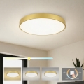Brilagi - Plafonnier LED POOL 60W/230V 3000/4500/6000K Ø 60 cm doré