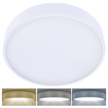 Brilagi - Plafonnier LED POOL LED/48W/230V 3000/4000/6000K Ø 40 cm blanc