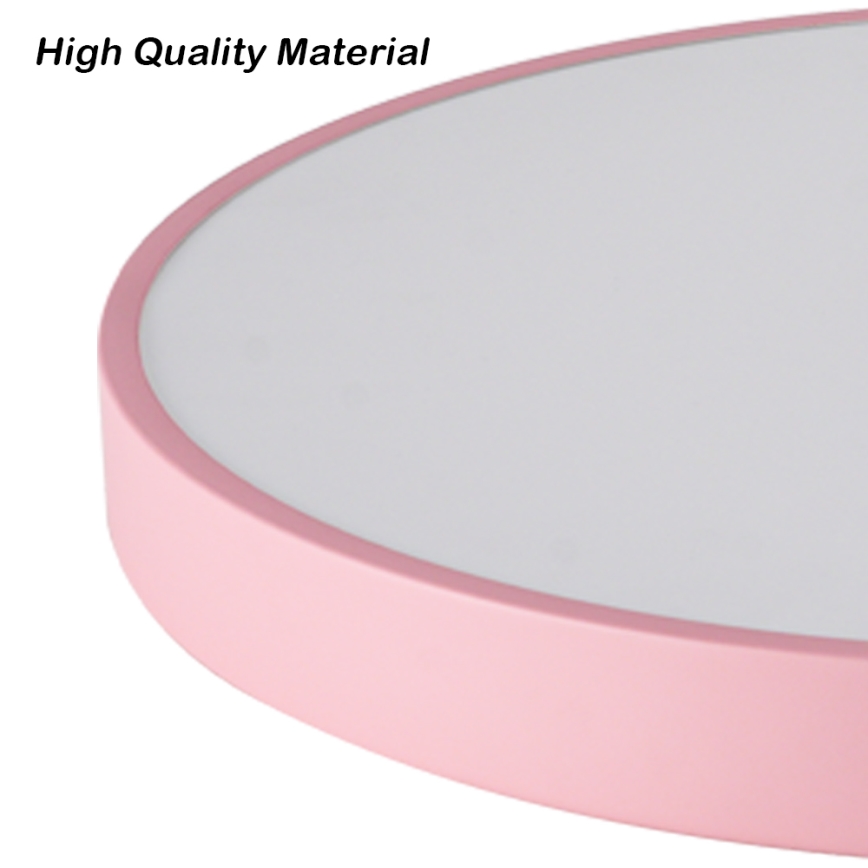 Brilagi - Plafonnier LED POOL, 60 W, 230 V, 3000/4000/6000 K, Ø 50 cm, rose