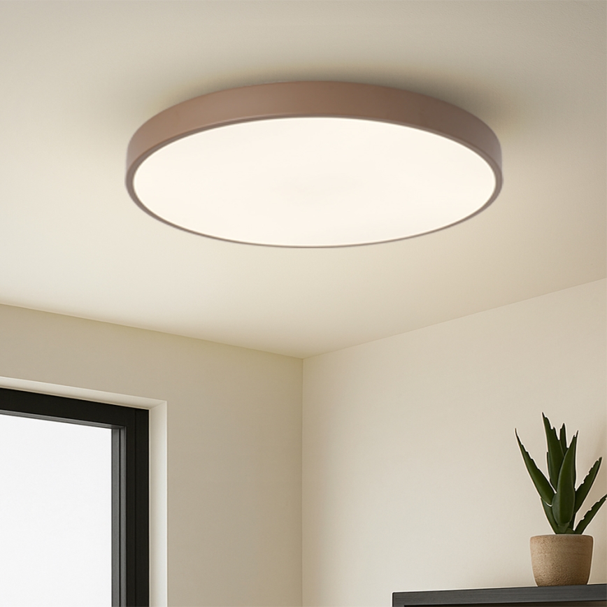 Brilagi - Plafonnier LED POOL LED/60W/230V 3000/4000/6000K diam. 60 cm marron