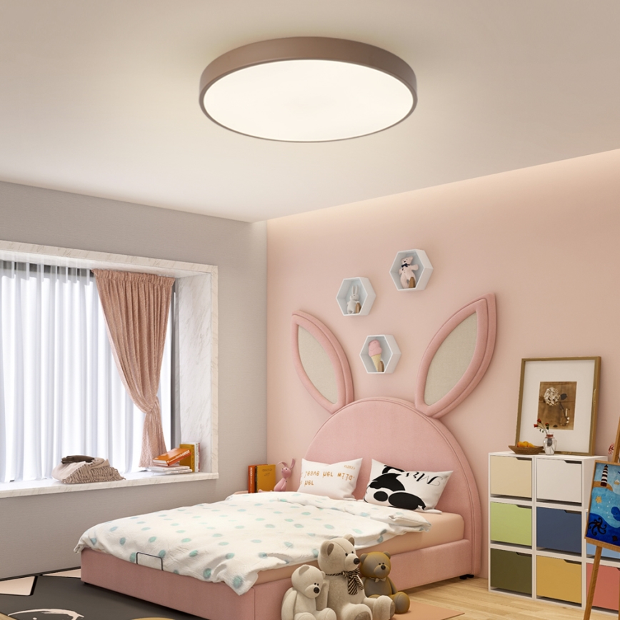 Brilagi - Plafonnier LED POOL LED/60W/230V 3000/4000/6000K diam. 60 cm marron
