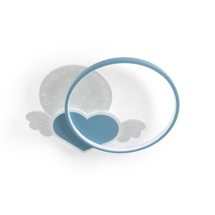 Brilagi - Plafonnier LED pour enfants LOVE LED/48W/230V 3000/4500/6000K bleu