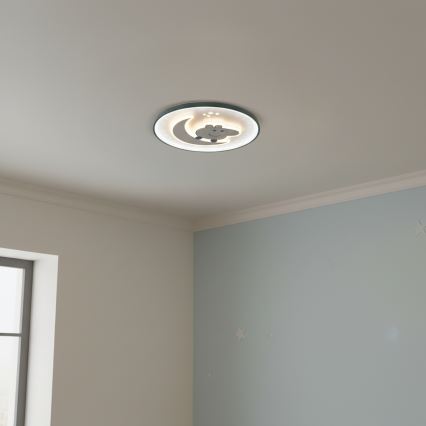 Brilagi - Plafonnier LED pour chambre d'enfant PIGGY LED/70W/230V 3000/4500/6000K Ø 45 cm