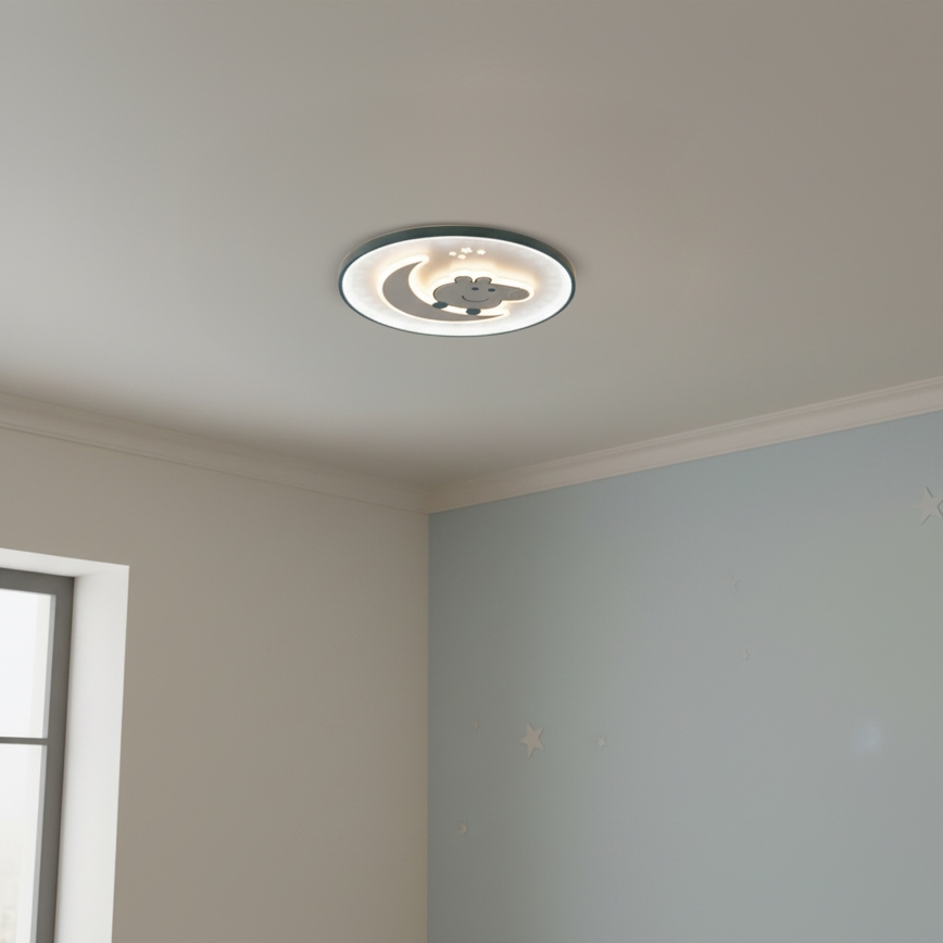 Brilagi - Plafonnier LED pour chambre d'enfant PIGGY LED/70W/230V 3000/4500/6000K Ø 45 cm