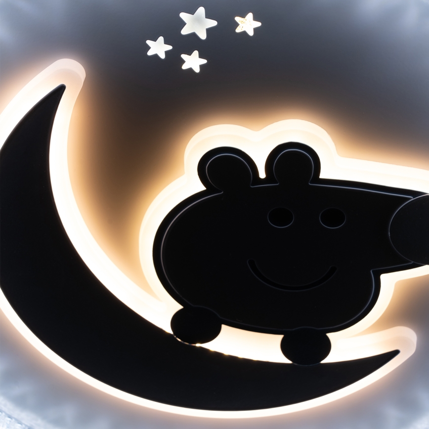 Brilagi - Plafonnier LED pour chambre d'enfant PIGGY LED/70W/230V 3000/4500/6000K Ø 45 cm