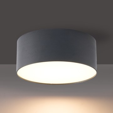 Brilagi - Plafonnier LED pour salle de bains FORIS LED/20W/230V Ø 15 cm anthracite IP44