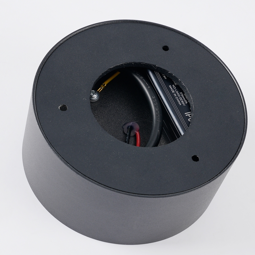 Brilagi - Plafonnier LED pour salle de bains FORIS LED/20W/230V Ø 15 cm anthracite IP44