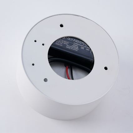Brilagi - Plafonnier LED pour salle de bains FORIS LED/9W/230V Ø 9 cm blanc IP44