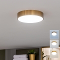 Brilagi - Plafonnier LED pour salle de bains POOL LED/24W/230V 3000/4000/5500K Ø 30 cm IP54 bronze