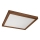 Brilagi - Plafonnier LED pour salle de bains WOODY FRAME LED/50W/230V 60x60 cm IP44 chêne/cerisier