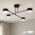 Brilagi - Plafonnier LED RGB+CCT dimmable MONO 4xGX53/14W/230V 2700-6500K Wi-Fi Tuya noir