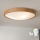 Brilagi - Plafonnier LED RGBW dimmable CARVALHO SLIM 3xE27/15W/230V 2700-6500K Wi-Fi chêne Ø 47 cm