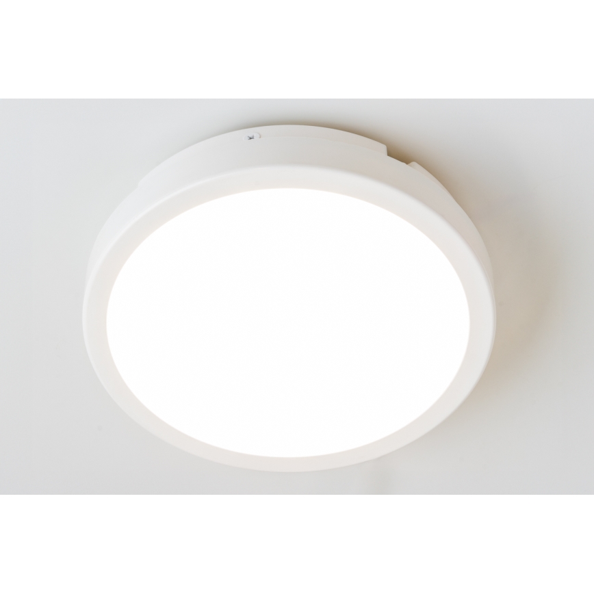 Brilagi - Plafonnier LED salle de bain PERA LED/18W/230V d. 22 cm IP65 blanc