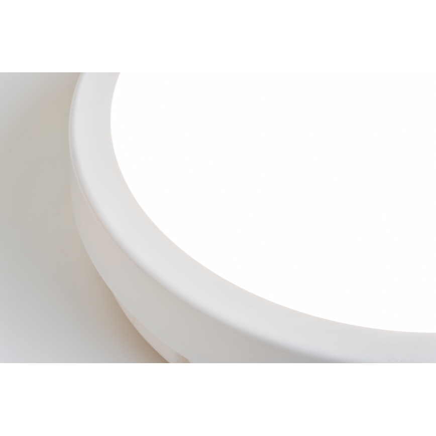 Brilagi - Plafonnier LED salle de bain PERA LED/18W/230V d. 22 cm IP65 blanc