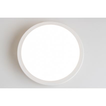 Brilagi - Plafonnier LED salle de bain PERA LED/18W/230V d. 22 cm IP65 blanc