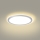 Brilagi - Plafonnier LED salle de bains ULTRA SLIM LED/18W/230V Ø 30 cm argenté IP54
