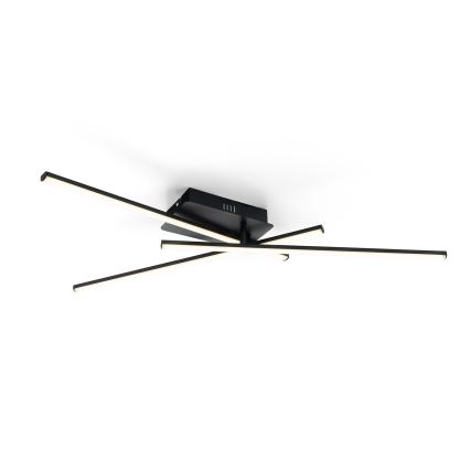 Brilagi - Plafonnier STRIPES LED/30W/230V 51x78 cm noir