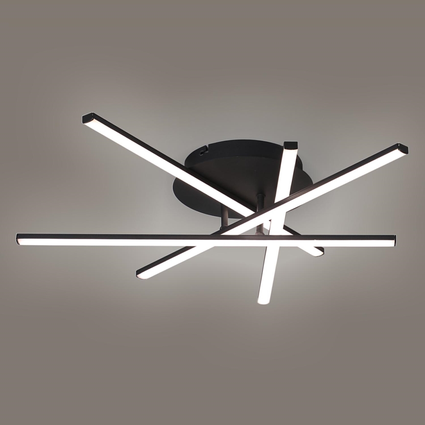 Brilagi - Plafonnier LED STRIPES LED/40W/230V 60x60 cm noir