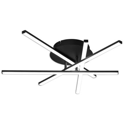 Brilagi - Plafonnier LED STRIPES LED/40W/230V 60x60 cm noir