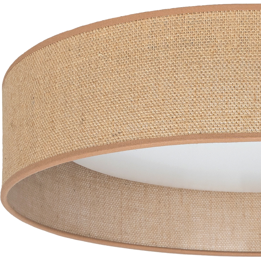 Brilagi - Plafonnier LED VELVET SIMPLE, 36 W, 230 V, 3000 K, Ø 55 cm, beige
