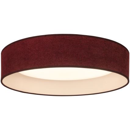 BRILAGI - Plafonnier LED VELVET SIMPLE LED/24W/230V 3000K Ø 45 cm bordeaux