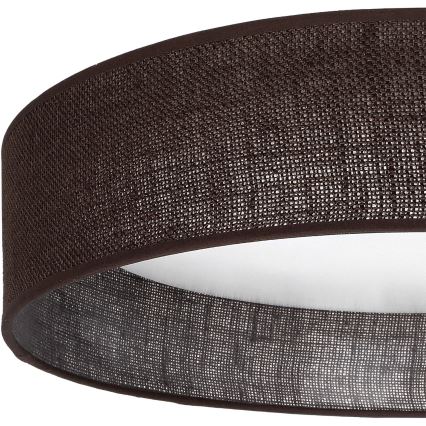 Brilagi - Plafonnier LED VELVET SIMPLE LED/24W/230V 4000K Ø 45 cm marron