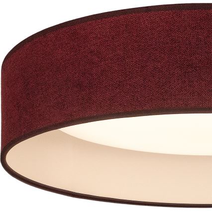 Brilagi - plafonnier LED VELVET SIMPLE LED/36W/230V 3000K Ø 55 cm bordeaux