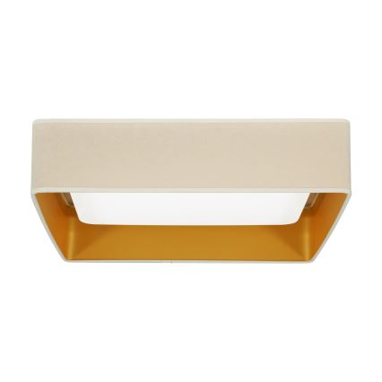 Brilagi - Plafonnier LED VELVET SQUARE LED/24W/230V 43x43 cm crème