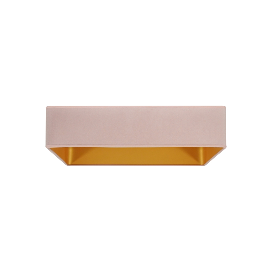 Brilagi - Plafonnier LED VELVET SQUARE LED/24W/230V 43 x 43 cm rose