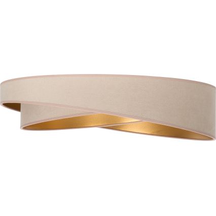 BRILAGI - Plafonnier LED VELVET TWIST LED/24W/230V 4000K Ø 55 cm beige/doré