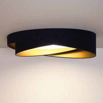 BRILAGI - Plafonnier LED VELVET TWIST LED/24W/230V 4000K Ø 55 cm bleu/doré