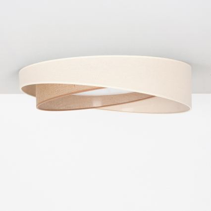 BRILAGI - Plafonnier LED VELVET TWIST LED/24W/230V 4000K Ø 55 cm crème/beige