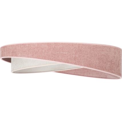 BRILAGI - Plafonnier LED VELVET TWIST LED/24W/230V 4000K Ø 55 cm rose/crème