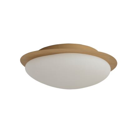 Brilagi - Plafonnier LED VISBY WOOD LED/18W/230V Ø 38 cm marron