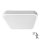 Brilagi - Plafonnier LED ZENNA pour salle de bains avec capteur de mouvement, 24 W, 230 V, 34,5 x 34,5 cm, IP44, blanc + télécommande