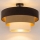 Brilagi - Plafonnier LUNETA 1xE27/60W/230V Ø 40 cm marron/beige/crème