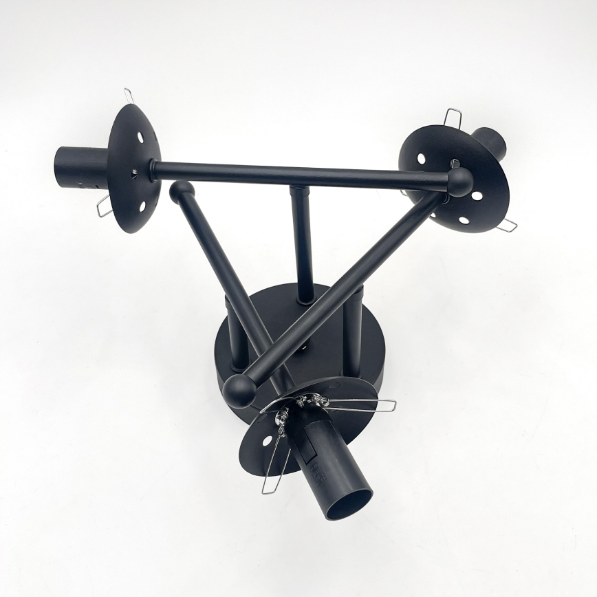 Brilagi - Plafonnier MALIVA à montage en surface 3xE14/15W/230V noir/blanc