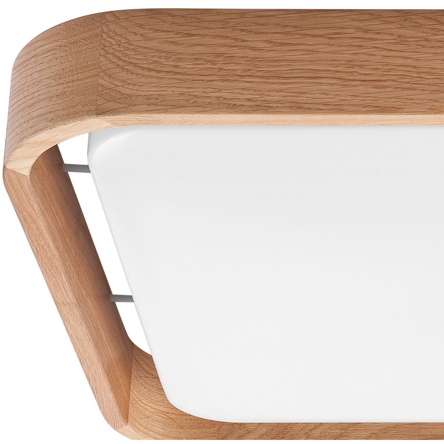 Brilagi - Plafonnier MANAROLA CUBIC LED/24W/230V 3000-6500K chêne + Télécommande