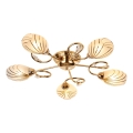 Brilagi - Plafonnier MEGAPOLIS 5xE14/60W/230V doré